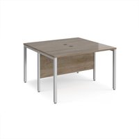 Click to view product details and reviews for Maestro 25 Back To Back Straight Desks 1200mm X 1200mm Silver Bench Leg Frame Nebraska Oak Top. Click to view product details and reviews for Maestro 25 Back To Back Straight Desks 1200mm X 1200mm Silver Bench Leg Frame Nebraska Oak Top.