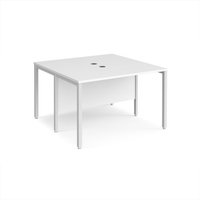 Click to view product details and reviews for Office Desk 2 Person Rectangular Desk 1200mm White Tops With White Frames 1200mm Depth Maestro 25. Click to view product details and reviews for Office Desk 2 Person Rectangular Desk 1200mm White Tops With White Frames 1200mm Depth Maestro 25.