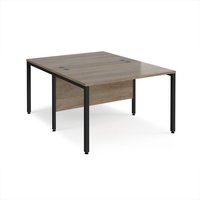 Click to view product details and reviews for Maestro 25 Back To Back Straight Desks 1200mm X 1600mm Black Bench Leg Frame Nebraska Oak Top. Click to view product details and reviews for Maestro 25 Back To Back Straight Desks 1200mm X 1600mm Black Bench Leg Frame Nebraska Oak Top.
