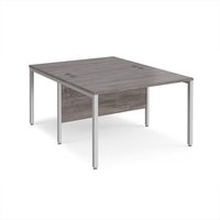 Click to view product details and reviews for Maestro 25 Back To Back Straight Desks 1200mm X 1600mm Silver Bench Leg Frame Grey Oak Top. Click to view product details and reviews for Maestro 25 Back To Back Straight Desks 1200mm X 1600mm Silver Bench Leg Frame Grey Oak Top.