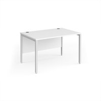 Click to view product details and reviews for Office Desk 1200mm Rectangular Desk With Bench Leg White Tops With White Frames 800mm Depth Maestro 25. Click to view product details and reviews for Office Desk 1200mm Rectangular Desk With Bench Leg White Tops With White Frames 800mm Depth Maestro 25.