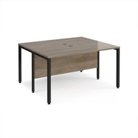 Click to view product details and reviews for Maestro 25 Back To Back Straight Desks 1400mm X 1200mm Black Bench Leg Frame Nebraska Oak Top. Click to view product details and reviews for Maestro 25 Back To Back Straight Desks 1400mm X 1200mm Black Bench Leg Frame Nebraska Oak Top.