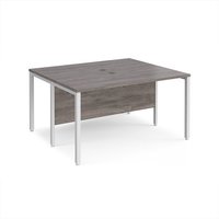 Click to view product details and reviews for Maestro 25 Back To Back Straight Desks 1400mm X 1200mm White Bench Leg Frame Grey Oak Top. Click to view product details and reviews for Maestro 25 Back To Back Straight Desks 1400mm X 1200mm White Bench Leg Frame Grey Oak Top.
