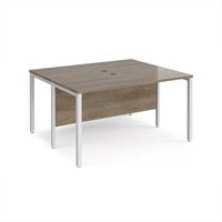Click to view product details and reviews for Maestro 25 Back To Back Straight Desks 1400mm X 1200mm White Bench Leg Frame Nebraska Oak Top. Click to view product details and reviews for Maestro 25 Back To Back Straight Desks 1400mm X 1200mm White Bench Leg Frame Nebraska Oak Top.