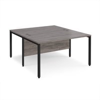 Click to view product details and reviews for Maestro 25 Back To Back Straight Desks 1400mm X 1600mm Black Bench Leg Frame Grey Oak Top. Click to view product details and reviews for Maestro 25 Back To Back Straight Desks 1400mm X 1600mm Black Bench Leg Frame Grey Oak Top.