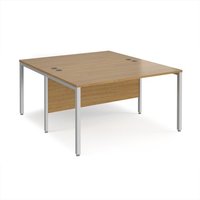 Click to view product details and reviews for Office Desk 2 Person Rectangular Desk 1400mm Oak Tops With Silver Frames 1600mm Depth Maestro 25. Click to view product details and reviews for Office Desk 2 Person Rectangular Desk 1400mm Oak Tops With Silver Frames 1600mm Depth Maestro 25.