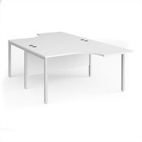 Click to view product details and reviews for Office Desk 2 Person Corner Desk 1400mm White Tops With White Frames Maestro 25. Click to view product details and reviews for Office Desk 2 Person Corner Desk 1400mm White Tops With White Frames Maestro 25.