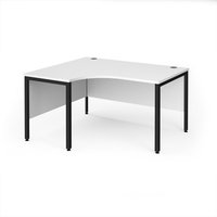 Click to view product details and reviews for Office Desk Left Hand Corner Desk 1400mm White Top With Black Frame 1200mm Depth Maestro 25 Mb14elkwh. Click to view product details and reviews for Office Desk Left Hand Corner Desk 1400mm White Top With Black Frame 1200mm Depth Maestro 25 Mb14elkwh.