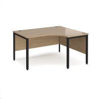 Click to view product details and reviews for Maestro 25 Right Hand Ergonomic Desk 1400mm Wide Black Bench Leg Frame Kendal Oak Top. Click to view product details and reviews for Maestro 25 Right Hand Ergonomic Desk 1400mm Wide Black Bench Leg Frame Kendal Oak Top.