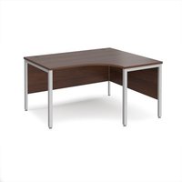 Click to view product details and reviews for Office Desk Right Hand Corner Desk 1400mm Walnut Top With Silver Frame 1200mm Depth Maestro 25 Mb14ersw. Click to view product details and reviews for Office Desk Right Hand Corner Desk 1400mm Walnut Top With Silver Frame 1200mm Depth Maestro 25 Mb14ersw.