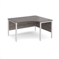 Click to view product details and reviews for Maestro 25 Right Hand Ergonomic Desk 1400mm Wide White Bench Leg Frame Grey Oak Top. Click to view product details and reviews for Maestro 25 Right Hand Ergonomic Desk 1400mm Wide White Bench Leg Frame Grey Oak Top.