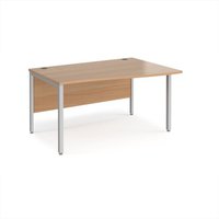 Click to view product details and reviews for Office Desk Right Hand Wave Desk 1400mm Beech Top With Silver Frame Maestro 25 Mb14wrsb. Click to view product details and reviews for Office Desk Right Hand Wave Desk 1400mm Beech Top With Silver Frame Maestro 25 Mb14wrsb.