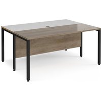Click to view product details and reviews for Maestro 25 Back To Back Straight Desks 1600mm X 1200mm Black Bench Leg Frame Nebraska Oak Top. Click to view product details and reviews for Maestro 25 Back To Back Straight Desks 1600mm X 1200mm Black Bench Leg Frame Nebraska Oak Top.
