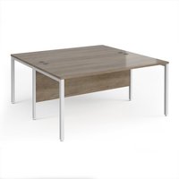 Click to view product details and reviews for Maestro 25 Back To Back Straight Desks 1600mm X 1600mm White Bench Leg Frame Nebraska Oak Top. Click to view product details and reviews for Maestro 25 Back To Back Straight Desks 1600mm X 1600mm White Bench Leg Frame Nebraska Oak Top.