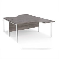 Click to view product details and reviews for Maestro 25 Back To Back Ergonomic Desks 1600mm Deep White Bench Leg Frame Grey Oak Top. Click to view product details and reviews for Maestro 25 Back To Back Ergonomic Desks 1600mm Deep White Bench Leg Frame Grey Oak Top.