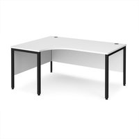 Click to view product details and reviews for Office Desk Left Hand Corner Desk 1600mm White Top With Black Frame 1200mm Depth Maestro 25 Mb16elkwh. Click to view product details and reviews for Office Desk Left Hand Corner Desk 1600mm White Top With Black Frame 1200mm Depth Maestro 25 Mb16elkwh.