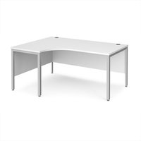Click to view product details and reviews for Office Desk Left Hand Corner Desk 1600mm White Top With Silver Frame 1200mm Depth Maestro 25 Mb16elswh. Click to view product details and reviews for Office Desk Left Hand Corner Desk 1600mm White Top With Silver Frame 1200mm Depth Maestro 25 Mb16elswh.