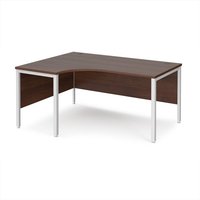 Click to view product details and reviews for Office Desk Left Hand Corner Desk 1600mm Walnut Top With White Frame 1200mm Depth Maestro 25 Mb16elwhw. Click to view product details and reviews for Office Desk Left Hand Corner Desk 1600mm Walnut Top With White Frame 1200mm Depth Maestro 25 Mb16elwhw.