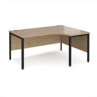 Click to view product details and reviews for Maestro 25 Right Hand Ergonomic Desk 1600mm Wide Black Bench Leg Frame Kendal Oak Top. Click to view product details and reviews for Maestro 25 Right Hand Ergonomic Desk 1600mm Wide Black Bench Leg Frame Kendal Oak Top.