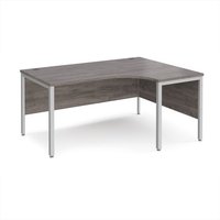 Click to view product details and reviews for Maestro 25 Right Hand Ergonomic Desk 1600mm Wide Silver Bench Leg Frame Grey Oak Top. Click to view product details and reviews for Maestro 25 Right Hand Ergonomic Desk 1600mm Wide Silver Bench Leg Frame Grey Oak Top.