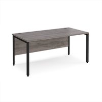 Click to view product details and reviews for Maestro 25 Straight Desk 1600mm X 800mm Black Bench Leg Frame Grey Oak Top. Click to view product details and reviews for Maestro 25 Straight Desk 1600mm X 800mm Black Bench Leg Frame Grey Oak Top.