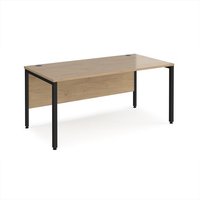 Click to view product details and reviews for Maestro 25 Straight Desk 1600mm X 800mm Black Bench Leg Frame Kendal Oak Top. Click to view product details and reviews for Maestro 25 Straight Desk 1600mm X 800mm Black Bench Leg Frame Kendal Oak Top.