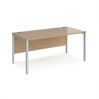 Click to view product details and reviews for Maestro 25 Straight Desk 1600mm X 800mm Silver Bench Leg Frame Kendal Oak Top. Click to view product details and reviews for Maestro 25 Straight Desk 1600mm X 800mm Silver Bench Leg Frame Kendal Oak Top.