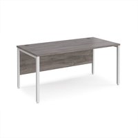 Click to view product details and reviews for Maestro 25 Straight Desk 1600mm X 800mm White Bench Leg Frame Grey Oak Top. Click to view product details and reviews for Maestro 25 Straight Desk 1600mm X 800mm White Bench Leg Frame Grey Oak Top.