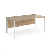 Click to view product details and reviews for Maestro 25 Straight Desk 1600mm X 800mm White Bench Leg Frame Kendal Oak Top. Click to view product details and reviews for Maestro 25 Straight Desk 1600mm X 800mm White Bench Leg Frame Kendal Oak Top.