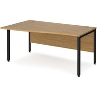Click to view product details and reviews for Office Desk Left Hand Wave Desk 1600mm Oak Top With Black Frame Maestro 25 Mb16wlko. Click to view product details and reviews for Office Desk Left Hand Wave Desk 1600mm Oak Top With Black Frame Maestro 25 Mb16wlko.
