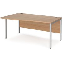 Click to view product details and reviews for Office Desk Left Hand Wave Desk 1600mm Beech Top With Silver Frame Maestro 25 Mb16wlsb. Click to view product details and reviews for Office Desk Left Hand Wave Desk 1600mm Beech Top With Silver Frame Maestro 25 Mb16wlsb.