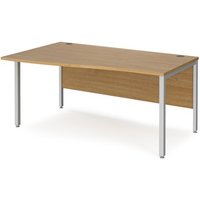 Click to view product details and reviews for Office Desk Left Hand Wave Desk 1600mm Oak Top With Silver Frame Maestro 25 Mb16wlso. Click to view product details and reviews for Office Desk Left Hand Wave Desk 1600mm Oak Top With Silver Frame Maestro 25 Mb16wlso.