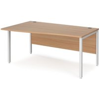 Click to view product details and reviews for Office Desk Left Hand Wave Desk 1600mm Beech Top With White Frame Maestro 25 Mb16wlwhb. Click to view product details and reviews for Office Desk Left Hand Wave Desk 1600mm Beech Top With White Frame Maestro 25 Mb16wlwhb.