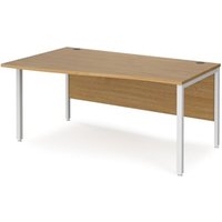Click to view product details and reviews for Office Desk Left Hand Wave Desk 1600mm Oak Top With White Frame Maestro 25 Mb16wlwho. Click to view product details and reviews for Office Desk Left Hand Wave Desk 1600mm Oak Top With White Frame Maestro 25 Mb16wlwho.