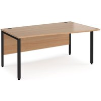 Click to view product details and reviews for Office Desk Right Hand Wave Desk 1600mm Beech Top With Black Frame Maestro 25 Mb16wrkb. Click to view product details and reviews for Office Desk Right Hand Wave Desk 1600mm Beech Top With Black Frame Maestro 25 Mb16wrkb.