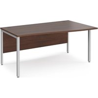 Click to view product details and reviews for Office Desk Right Hand Wave Desk 1600mm Walnut Top With Silver Frame Maestro 25 Mb16wrsw. Click to view product details and reviews for Office Desk Right Hand Wave Desk 1600mm Walnut Top With Silver Frame Maestro 25 Mb16wrsw.