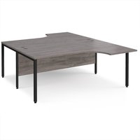 Click to view product details and reviews for Maestro 25 Back To Back Ergonomic Desks 1800mm Deep Black Bench Leg Frame Grey Oak Top. Click to view product details and reviews for Maestro 25 Back To Back Ergonomic Desks 1800mm Deep Black Bench Leg Frame Grey Oak Top.