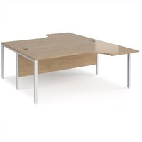 Click to view product details and reviews for Maestro 25 Back To Back Ergonomic Desks 1800mm Deep White Bench Leg Frame Kendal Oak Top. Click to view product details and reviews for Maestro 25 Back To Back Ergonomic Desks 1800mm Deep White Bench Leg Frame Kendal Oak Top.