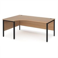 Click to view product details and reviews for Office Desk Left Hand Corner Desk 1800mm Beech Top With Black Frame 1200mm Depth Maestro 25 Mb18elkb. Click to view product details and reviews for Office Desk Left Hand Corner Desk 1800mm Beech Top With Black Frame 1200mm Depth Maestro 25 Mb18elkb.