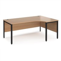 Click to view product details and reviews for Office Desk Right Hand Corner Desk 1800mm Beech Top With Black Frame 1200mm Depth Maestro 25 Mb18erkb. Click to view product details and reviews for Office Desk Right Hand Corner Desk 1800mm Beech Top With Black Frame 1200mm Depth Maestro 25 Mb18erkb.