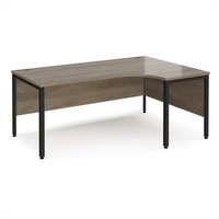 Click to view product details and reviews for Maestro 25 Right Hand Ergonomic Desk 1800mm Wide Black Bench Leg Frame Nebraska Oak Top. Click to view product details and reviews for Maestro 25 Right Hand Ergonomic Desk 1800mm Wide Black Bench Leg Frame Nebraska Oak Top.