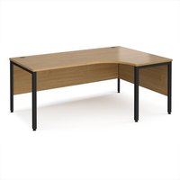 Click to view product details and reviews for Office Desk Right Hand Corner Desk 1800mm Oak Top With Black Frame 1200mm Depth Maestro 25 Mb18erko. Click to view product details and reviews for Office Desk Right Hand Corner Desk 1800mm Oak Top With Black Frame 1200mm Depth Maestro 25 Mb18erko.