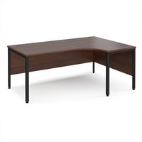Click to view product details and reviews for Office Desk Right Hand Corner Desk 1800mm Walnut Top With Black Frame 1200mm Depth Maestro 25 Mb18erkw. Click to view product details and reviews for Office Desk Right Hand Corner Desk 1800mm Walnut Top With Black Frame 1200mm Depth Maestro 25 Mb18erkw.