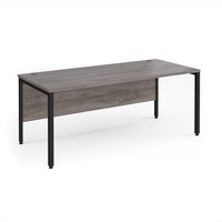 Click to view product details and reviews for Maestro 25 Straight Desk 1800mm X 800mm Black Bench Leg Frame Grey Oak Top. Click to view product details and reviews for Maestro 25 Straight Desk 1800mm X 800mm Black Bench Leg Frame Grey Oak Top.