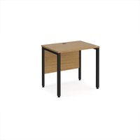Click to view product details and reviews for Maestro 25 Straight Desk 800mm X 600mm Black Bench Leg Frame Oak Top. Click to view product details and reviews for Maestro 25 Straight Desk 800mm X 600mm Black Bench Leg Frame Oak Top.