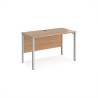 Click to view product details and reviews for Office Desk 1200mm Rectangular Desk With Bench Leg Beech Tops With Silver Frames 600mm Depth Maestro 25. Click to view product details and reviews for Office Desk 1200mm Rectangular Desk With Bench Leg Beech Tops With Silver Frames 600mm Depth Maestro 25.