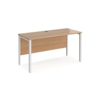 Click to view product details and reviews for Office Desk 1400mm Rectangular Desk With Bench Leg Beech Tops With White Frames 600mm Depth Maestro 25. Click to view product details and reviews for Office Desk 1400mm Rectangular Desk With Bench Leg Beech Tops With White Frames 600mm Depth Maestro 25.