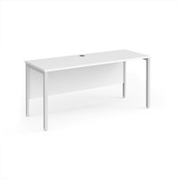 Click to view product details and reviews for Office Desk 1600mm Rectangular Desk With Bench Leg White Tops With White Frames 600mm Depth Maestro 25. Click to view product details and reviews for Office Desk 1600mm Rectangular Desk With Bench Leg White Tops With White Frames 600mm Depth Maestro 25.