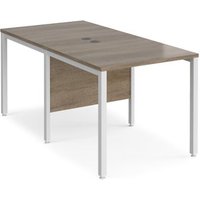 Click to view product details and reviews for Maestro 25 Back To Back Straight Desks 800mm X 1600mm White Bench Leg Frame Nebraska Oak Top. Click to view product details and reviews for Maestro 25 Back To Back Straight Desks 800mm X 1600mm White Bench Leg Frame Nebraska Oak Top.
