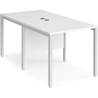 Click to view product details and reviews for Office Desk 2 Person Rectangular Desk 800mm White Tops With White Frames Maestro 25. Click to view product details and reviews for Office Desk 2 Person Rectangular Desk 800mm White Tops With White Frames Maestro 25.